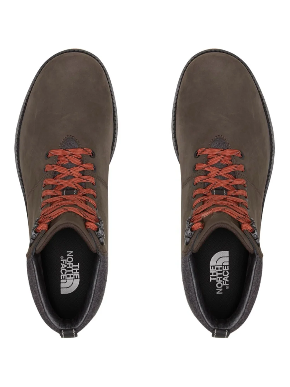 The North Face Work To Wear Lace II Boots Mens 9.5 Brown Waterproof NWT